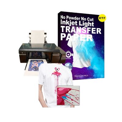 качество  Apparel Wholesale Bulk Size DTF Custom Packing Printable Lightweight No Paper A4 Inkjet Cut Transfer For T Shirt завод